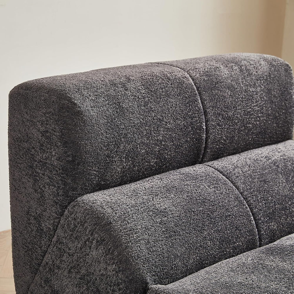 Fireside Chair, Modern Comfy Raindrop Velvet Fabric Bean Bag Chairs, Upholste...