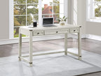 OSP Home Furnishings Baton Rouge Traditional Home Office Writing Desk, Champagne Oak