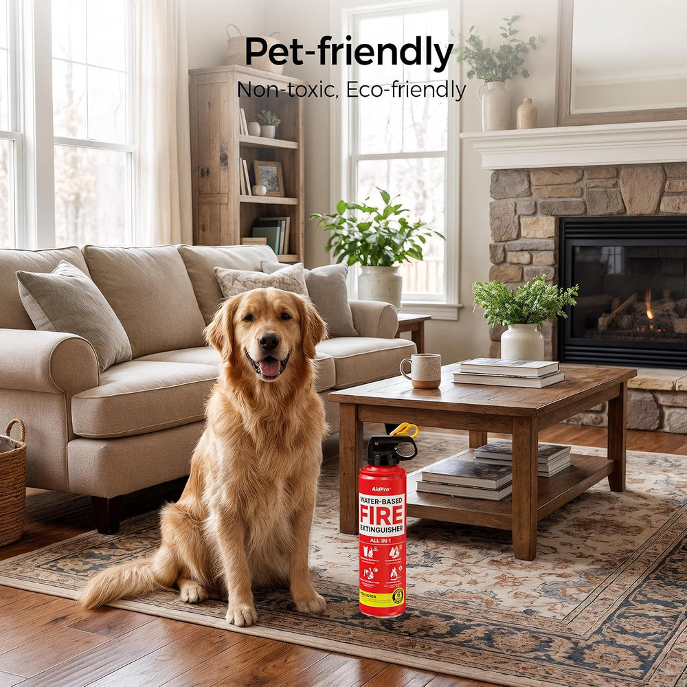 2-Pack Fire Extinguisher for Home,Car & Kitchen,Multi-Purpose Certified A...