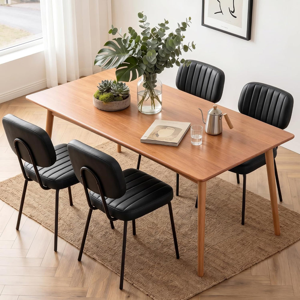 OLIXIS Dining Chairs Set of 4, Mid Century Modern Kitchen Chairs