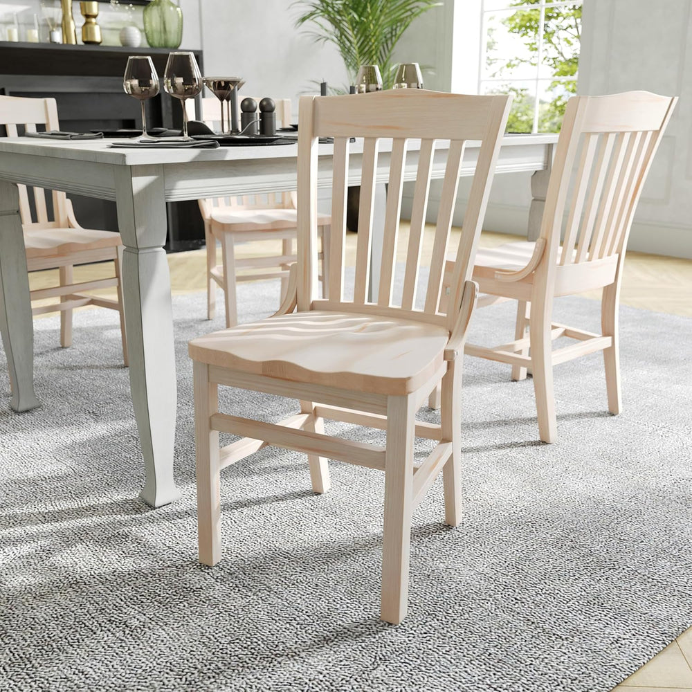 Flash Furniture Hercules School House Back Metal Restaurant Chair - Antique W...