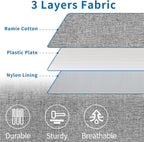 Under Bed Storage Container Bins 2 Pack, Low Profile Foldable Underbed Clothes Storage Organizer W/ Ultra Thick Fabric and Sturdy Bottom/Sides, Dual Zipper Storage Box for Dorm and Home 30x16x6.7"