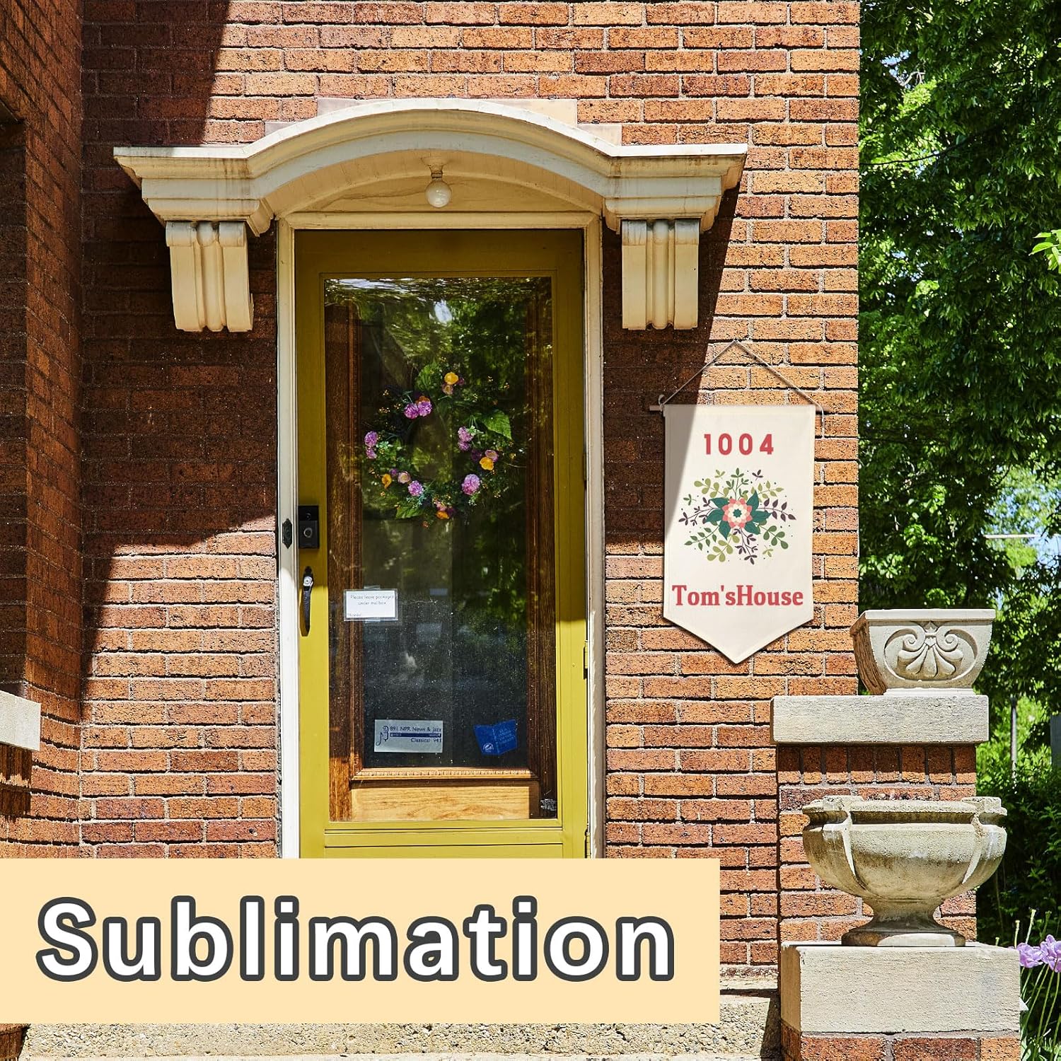 3 PCS Canvas Banners Wall Hanging Brooch Jewelry Storage Case Stand Enamel Pin Display, Sublimation blank Banner,Holder Earrings Necklace Pin Collection Organizer