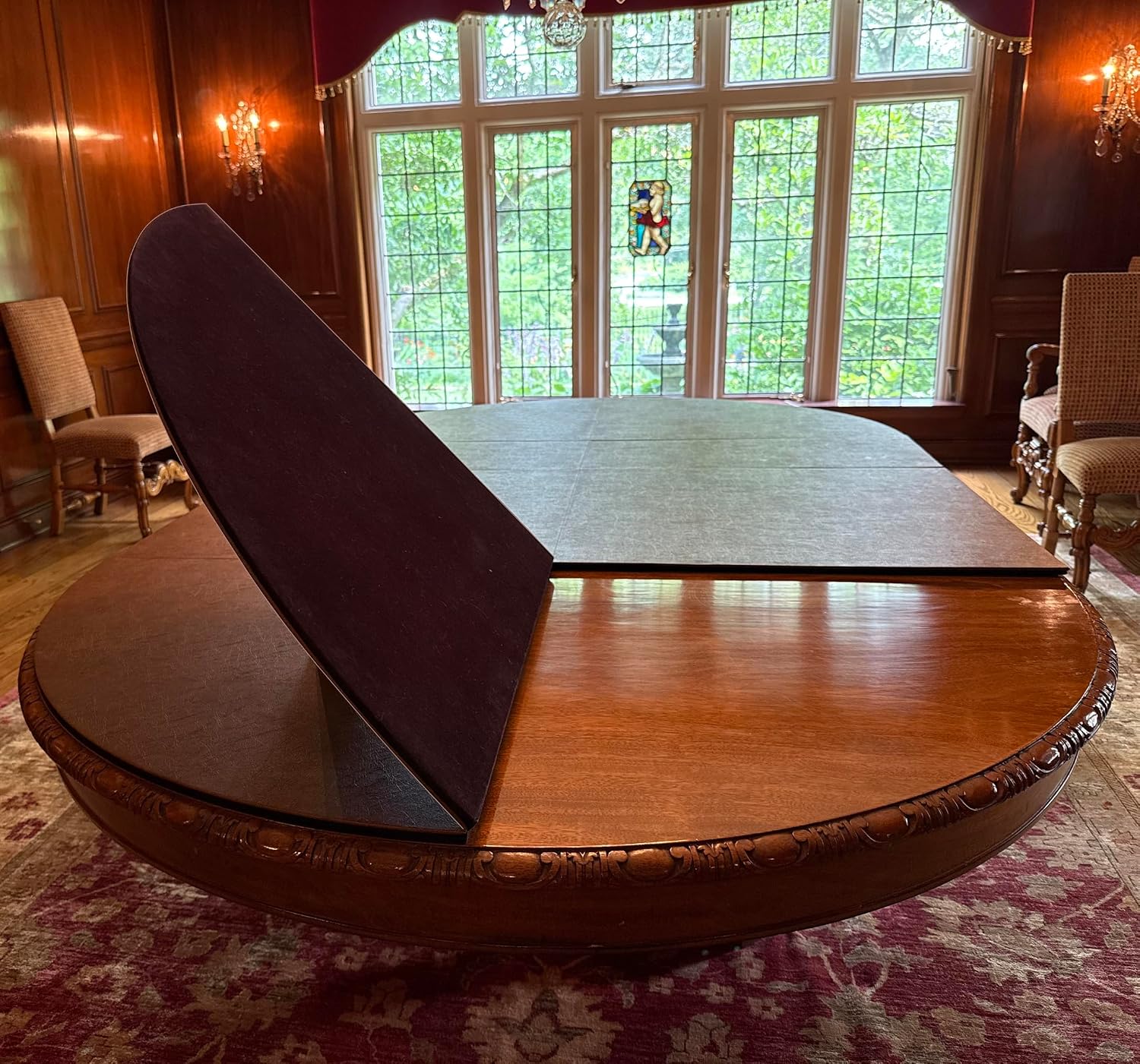 Table Pad - Traditional Custom Table Pads (Includes All Leaves) | Any Size, MagnaLocs, Made in USA for 40+ Years