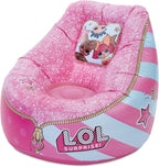 L.O.L. Surprise! Pink Inflatable Chair for Kids – Easy to Inflate