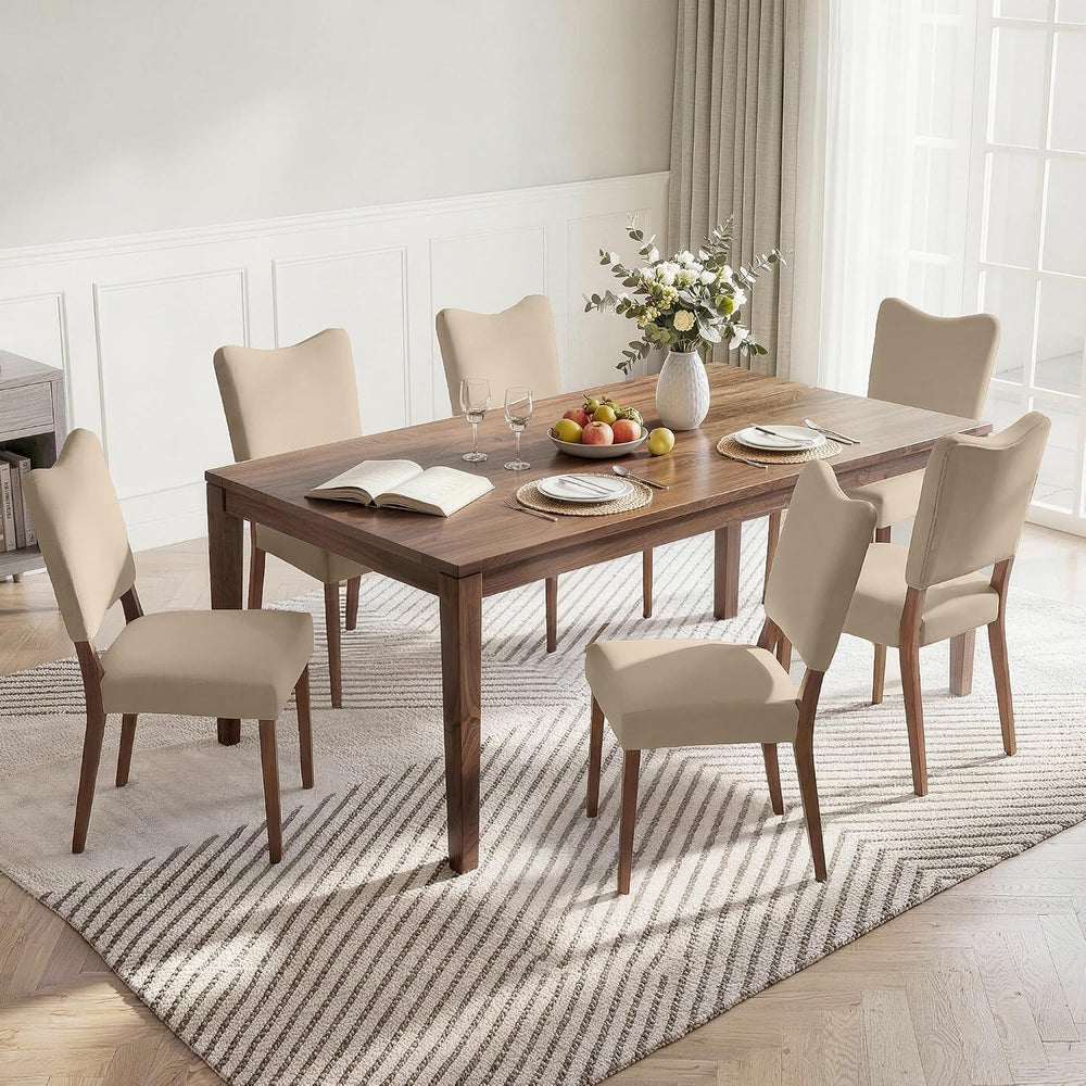 KISLOT Upholstered Dining Chairs Set of 4, Modern Velvet Kitchen Chairs with ...