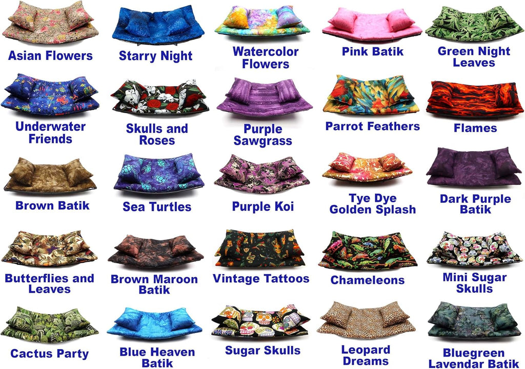 Chaise Lounge for Bearded Dragons, Sea Turtles Fabric