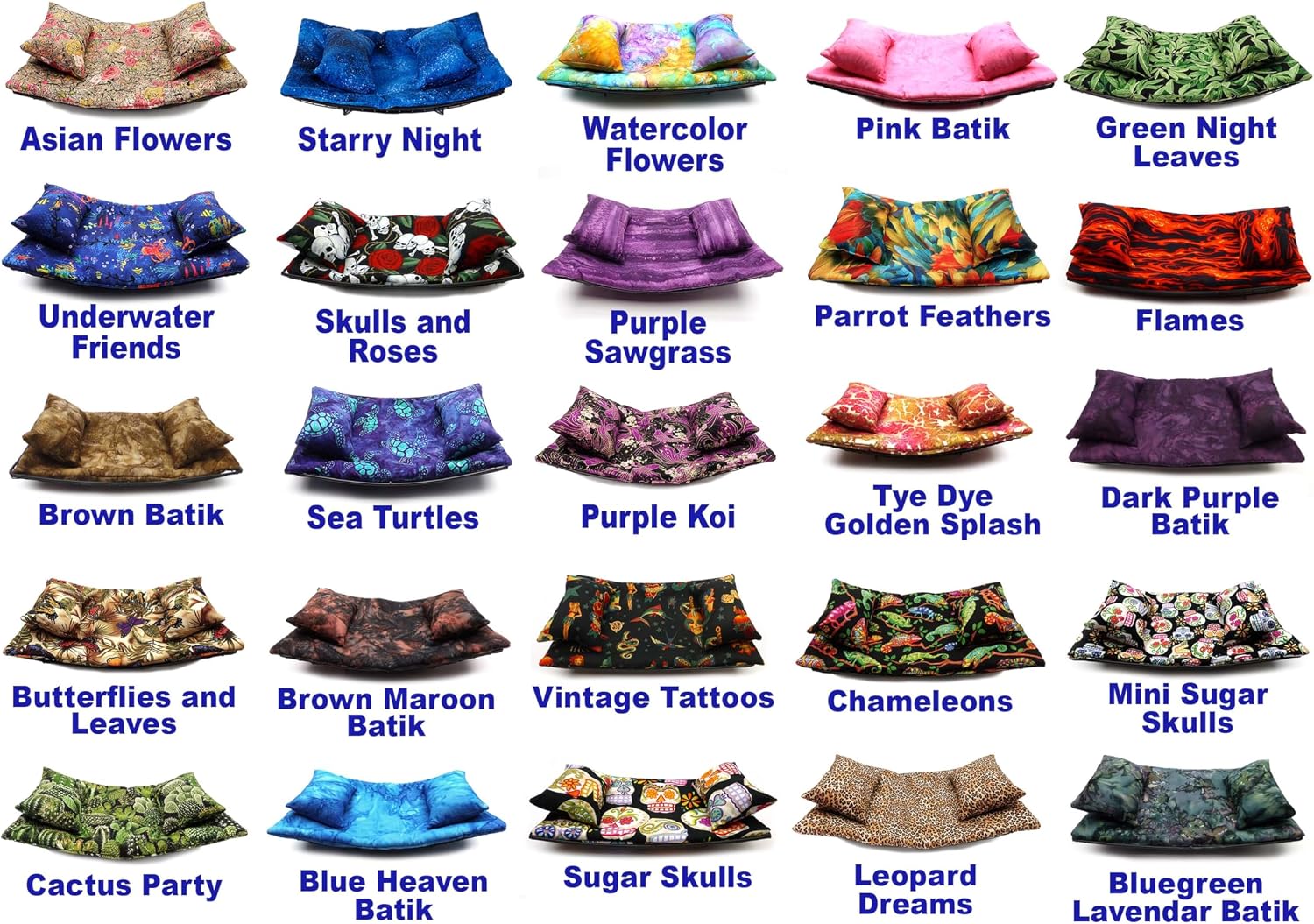 Chaise Lounge for Bearded Dragons, Sea Turtles Fabric