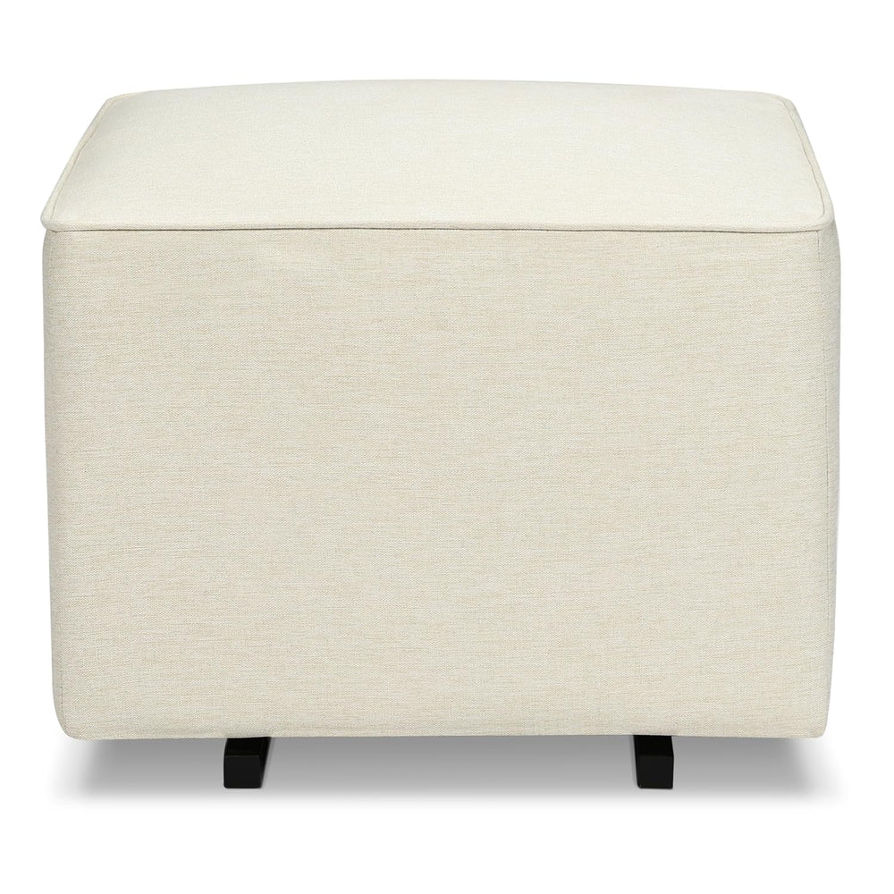 Davinci Universal Gliding Ottoman in Vanilla, GREENGUARD Gold & CertiPUR-...