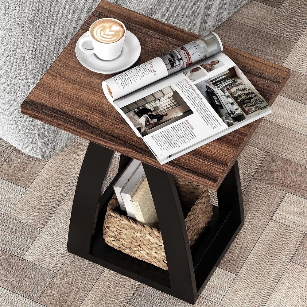 End Tables Living Room. Side Table Beside Sofa. Modern End Table for Living R...