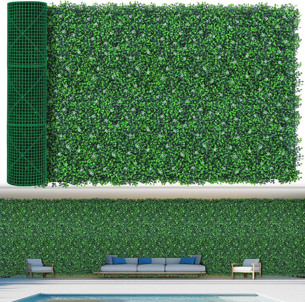 Grass Wall Panels 48"x140"(47 SQFT), Artificial Grass Backdrop