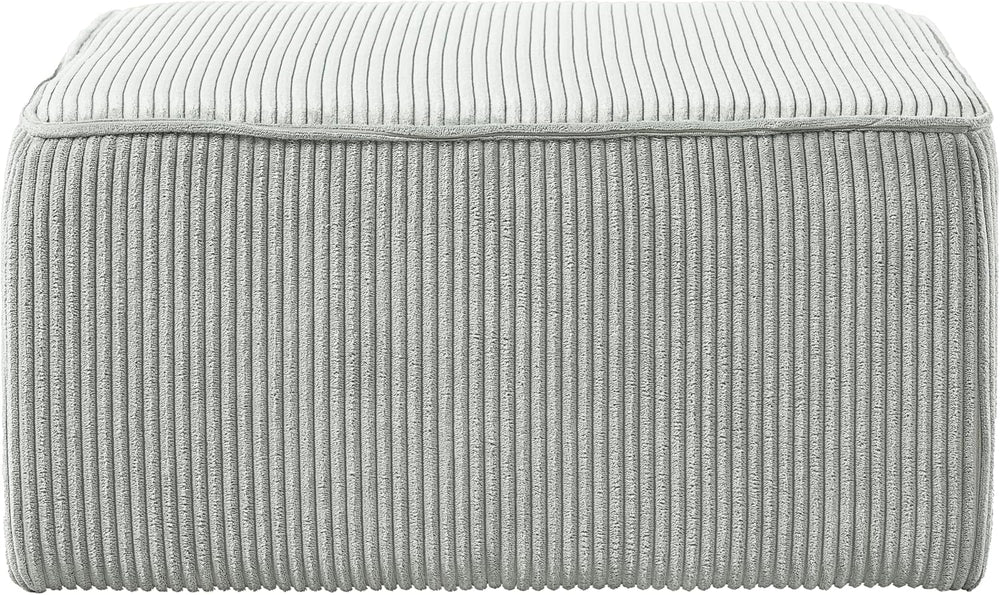 Christopher Knight Home Kyle Corduroy Woven Upholstery Square Ottoman, Living...