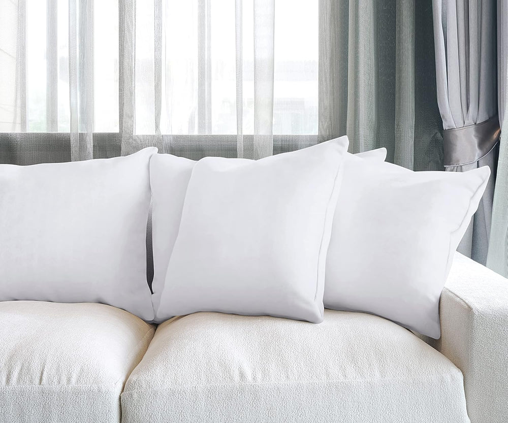 Utopia Bedding Throw Pillows, Decorative 24x24 Pillow Inserts, Set of 4