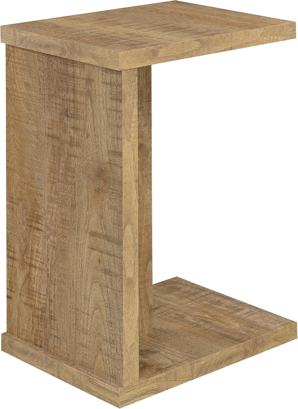 Coaster Home Furnishings - Clower - Wood - C-Shaped Side Table with Rectangul...