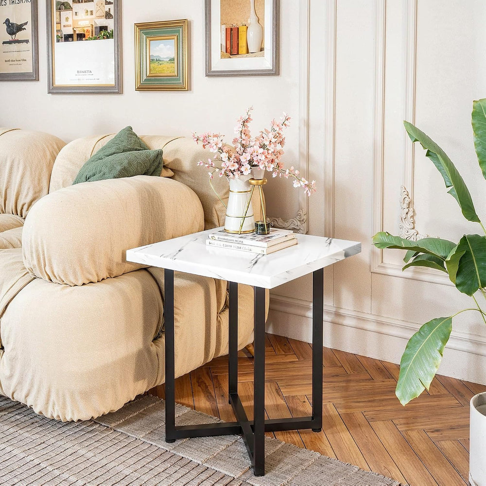 Hooseng Coffee Table Set of 3 Coffee Table and end Table Sets, Modern Living ...