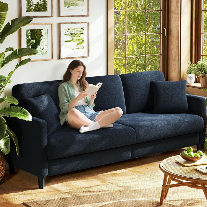 Welzona Couches for Living Room, 83"Teddy Sofa Couch, Sofas for Living Room