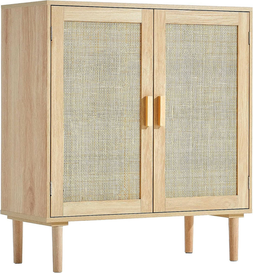 VEVOR Sideboard Cabinet, Buffet Cabinet with 2 Magnetic Doors and Adjustable ...