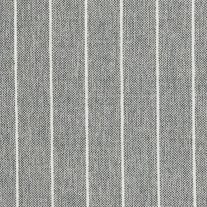 HomePop Upholstered Wood Apron Dining Chair - Light Gray Stripe (Set of 2)