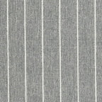 HomePop Upholstered Wood Apron Dining Chair - Light Gray Stripe (Set of 2)