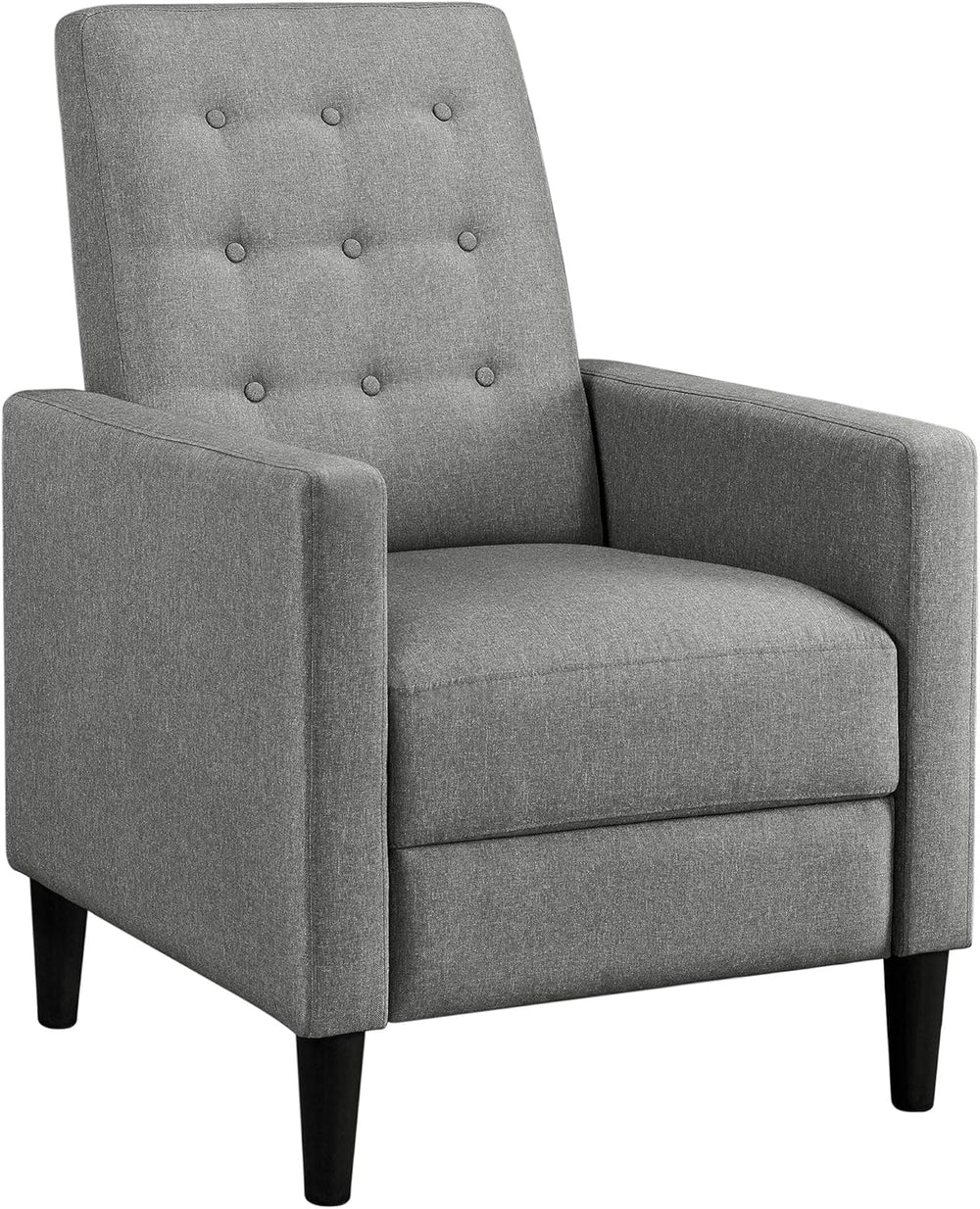 Yaheetech Fabric Recliner Chair with Adjustable Back & Footrest, Mid-Cent...