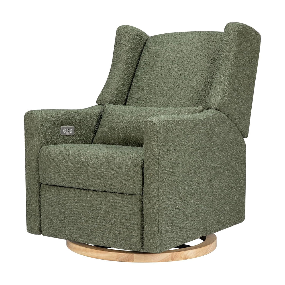 Kiwi Glider Recliner w/Electronic Control and USB | in Olive Boucle w/Light W...