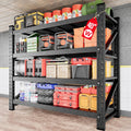 2000LBS Heavy Duty Garage Shelving Units,40" Wide & Deep Storage Shelves,Metal Garage Shelves,Large Storage Rack,Steel Shelf,Industrial Shelving for Shop,Warehouse,Basement,40" W x 20" D x 60" H