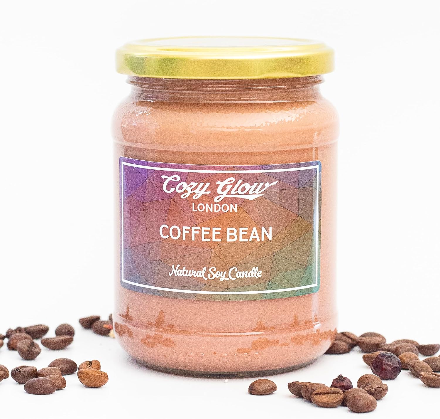 Cozy Glow Coffee Bean Large Soy Candle