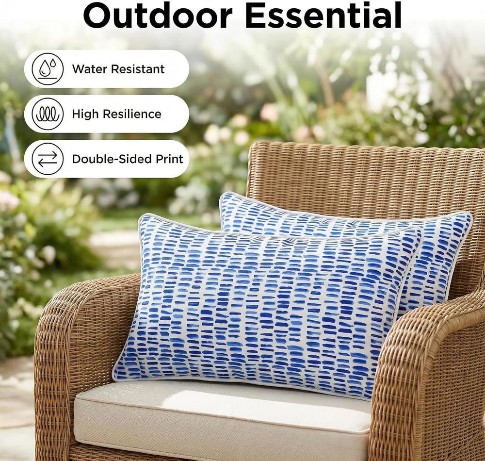 JMGBird Outdoor Patio Pillows Outdoor Throw Pillows with Inserts