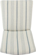 HomePop Classic Parsons Dining Chair - Blue Calypso Stripe (Set of 2)
