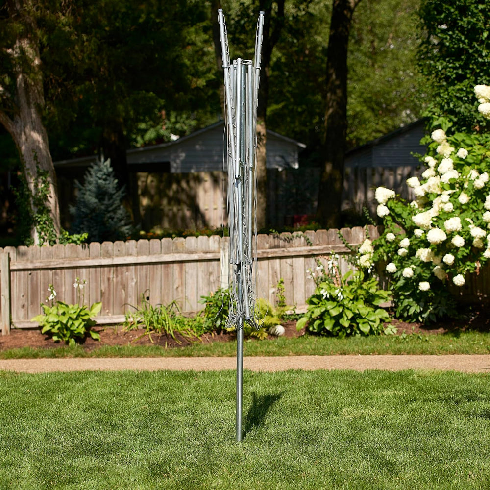 Household Essentials 17140-1 Rotary Outdoor Umbrella Drying Rack | Steel | 30...