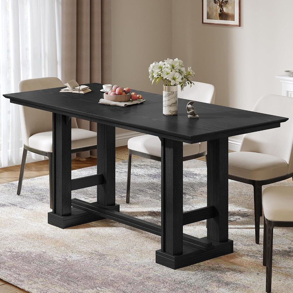 YITAHOME 70" Dining Table for 6–10 People, Farmhouse Rectangular Kitchen...