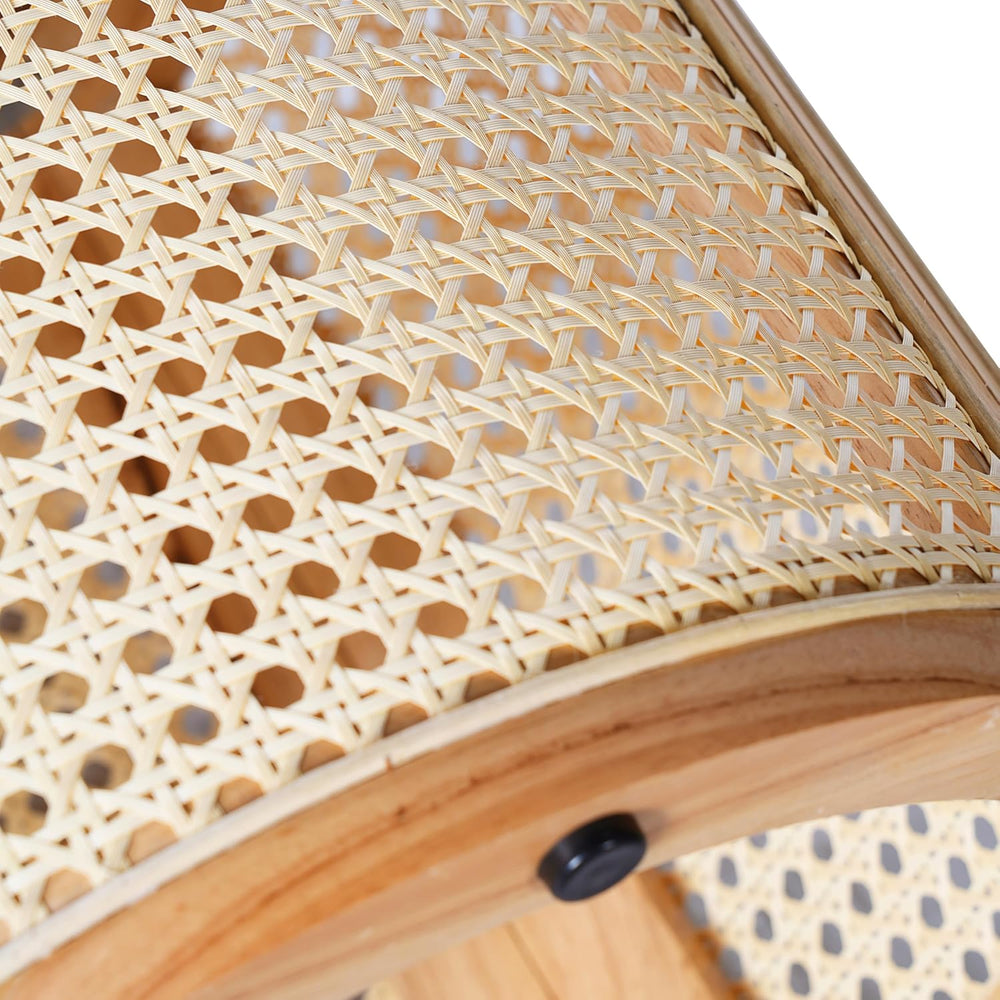 Christopher Knight Home Aurl 15.70" Round End Table, Hollow Woven Side T...