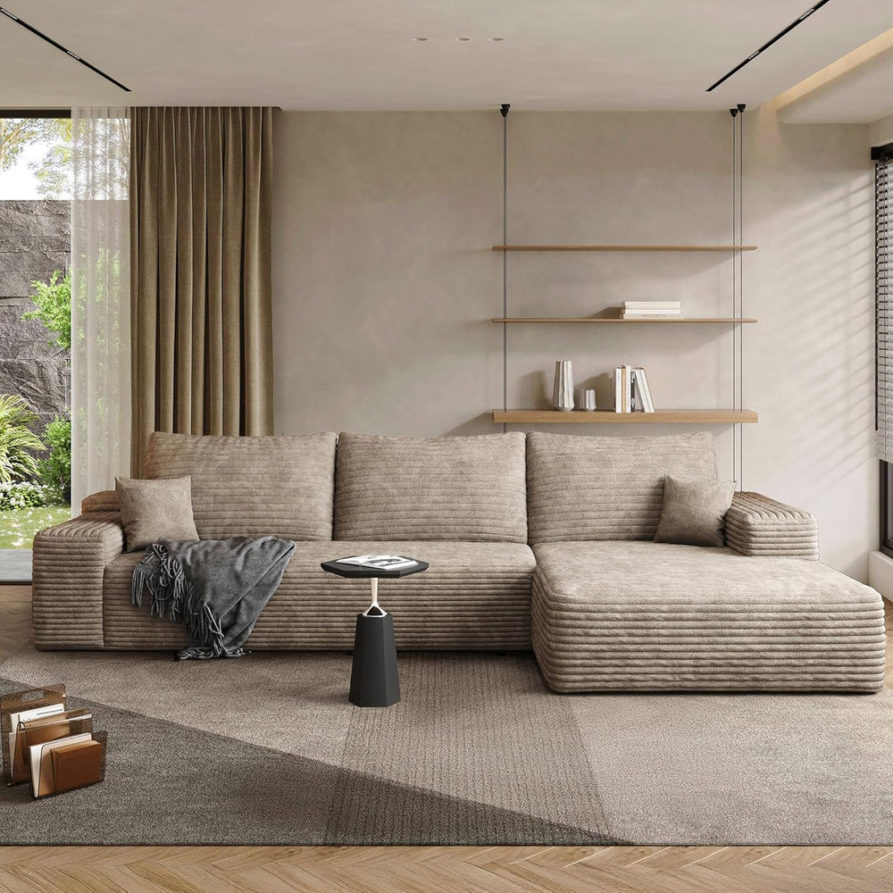 AUGOP 108" Sectional Couches for Living Room Modern Modular Sofa with L-...