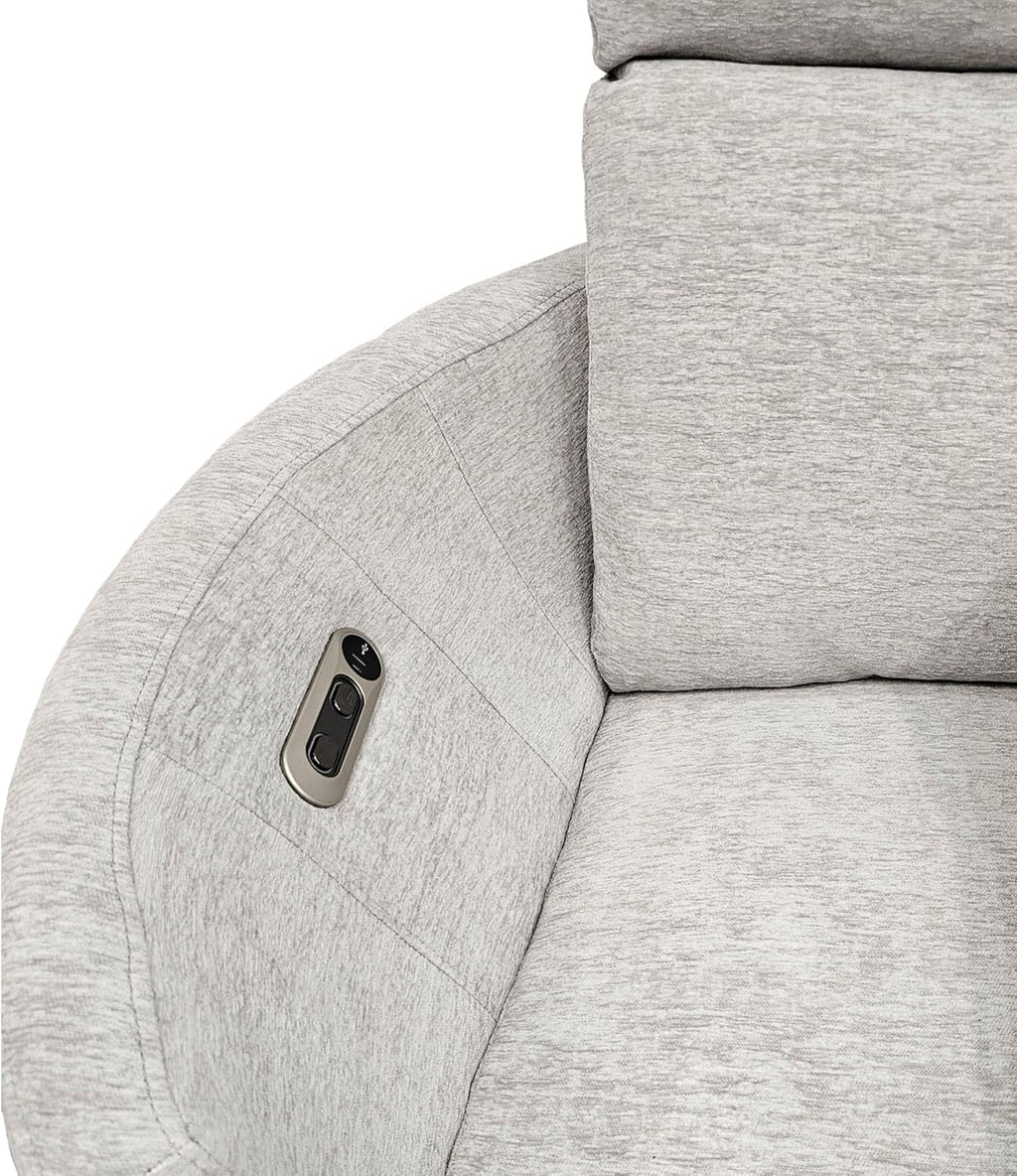 Parker Living Radius - Natural Beauty Quartz Power Swivel Glider Recliner for Adults with USB and Type-C Ports, Single Sofa Chair for Living Room