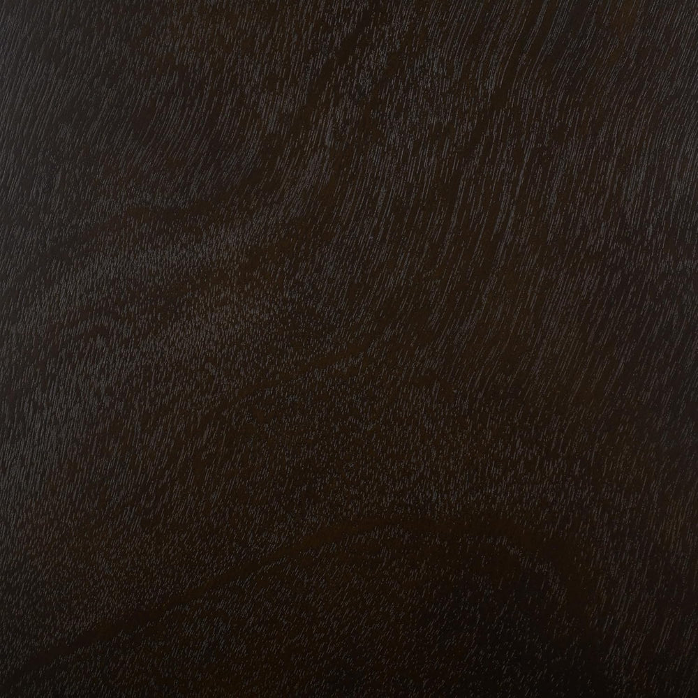SAFAVIEH Furniture - Mary Pedestal Table - Dark Chocolate - Solid Wood - Farm...