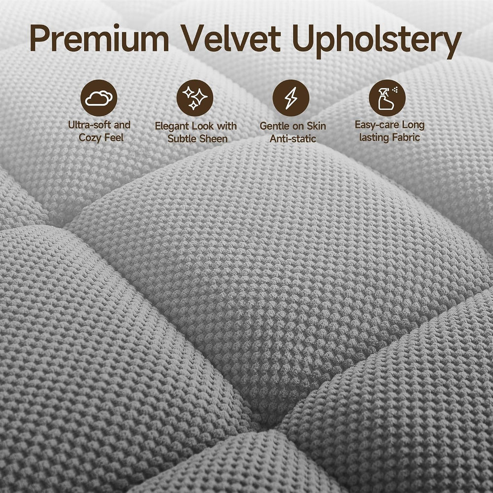 41.7" Oversized Chaise Lounge Chair Indoor, 3-in-1 Convertible Sleeper L...