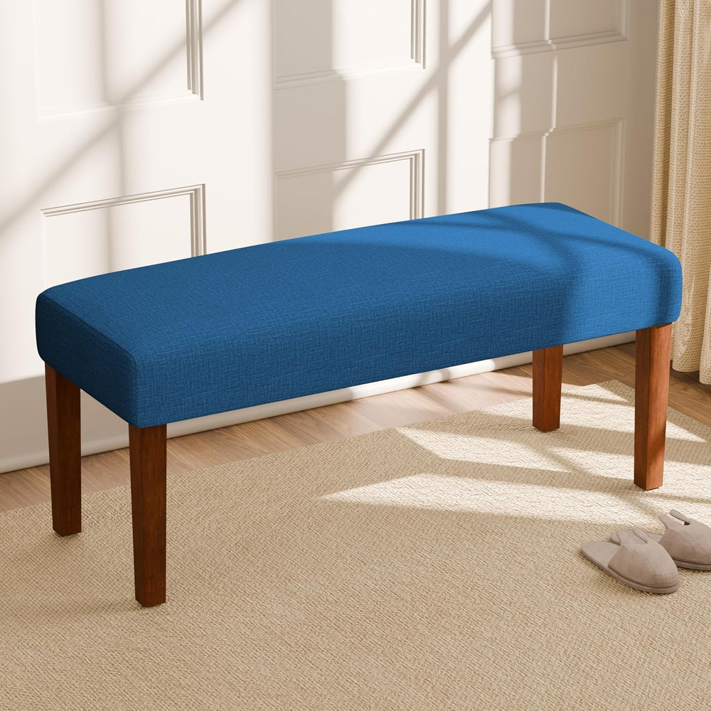 FAGAGA 44Inch Bench, Fabric End of Bed Bench, Entryway Benches, Upholstered B...