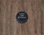 Signature Design by Ashley Wildenauer Farmhouse 3-Drawer Chairside End Table with USB Ports, Light Brown & Black