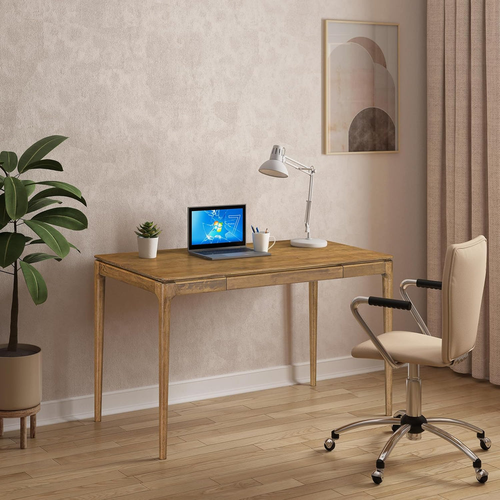 NTC Mingle Desk 47 Inch Modern Design, Rectangular Dinner Table for Dining Ro...
