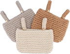 Crane Baby Hanging Bin Trio, Nursery Storage & Organization Products, Hanging Stuffed Animal Storage Solution, Nursery Pocket Organizer, Baby Organizers, Boho Decor Accent, Crib Accessories