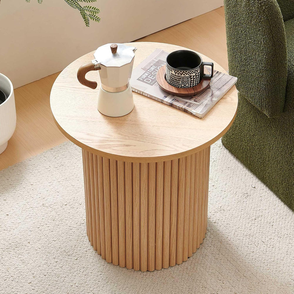 NORDICANA Single Accent Side Table for Living Room, 19.6 Inch Wide 19.6 Inch ...