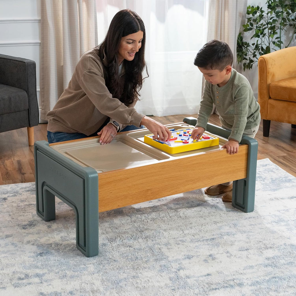Step2 Harmony Activity Table, Kids Activity Table for Cars, Cover Included, Made of Durable Plastic, for Toddlers 3+ Years Old