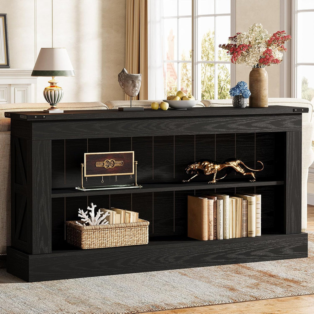 Tribesigns 63-Inch Long Console Table for Entryway, Narrow Long Entry Table w...