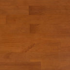 SIMPLIHOME Draper 35 inch Mid-Century Modern 6 Cubbie Bookcase with Drawer (Set of 2) in Teak Brown for The Living Room, Study Room and Office