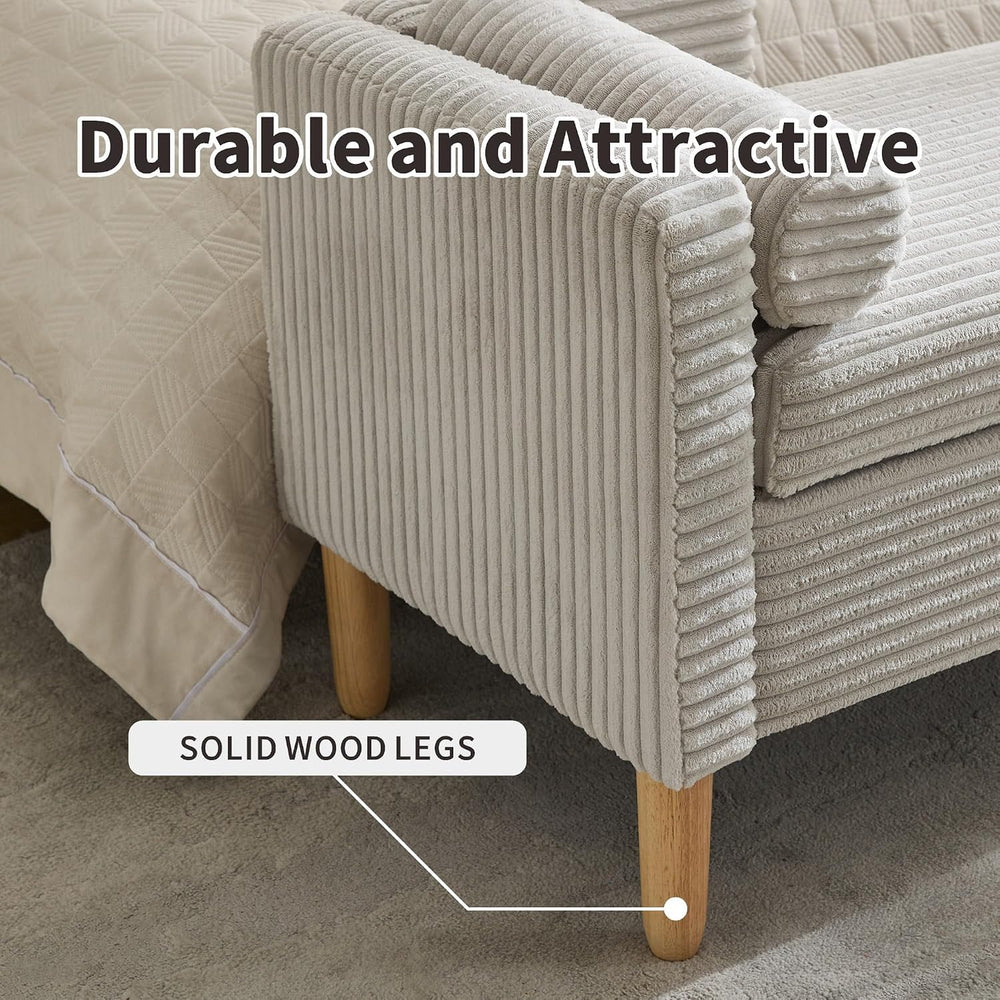 Chifee & Vingol 65.35" W Ottoman with Storage Bench for Bedroom End ...