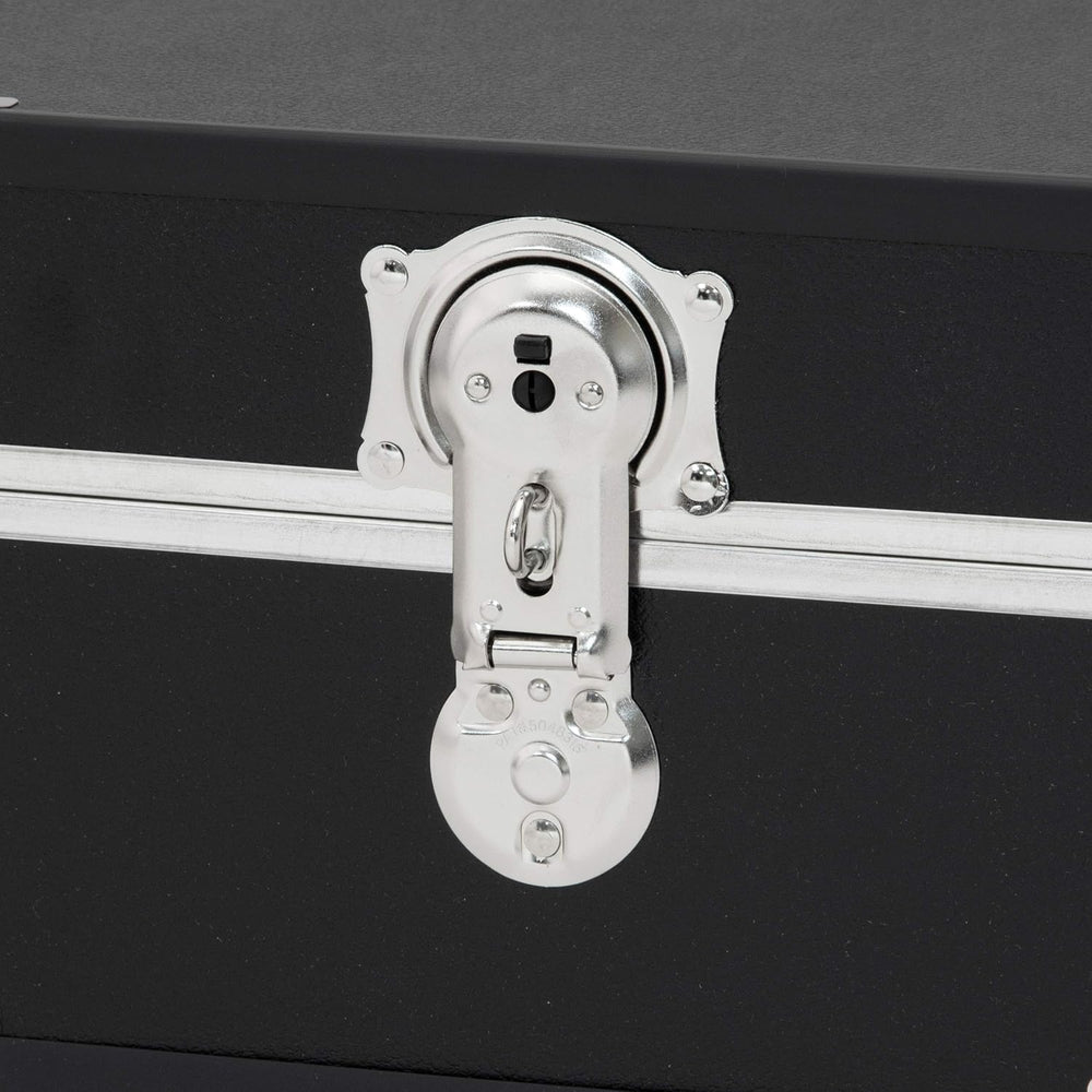 Seward Under the Bed Trunk with Wheels & Lock, Black, 31-Inch