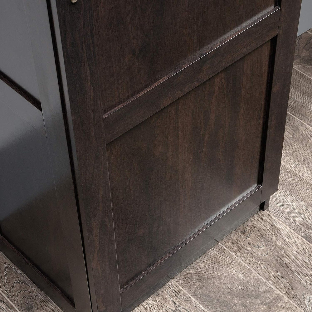 Sauder Miscellaneous Storage Storage Cabinet/ Pantry cabinets, Cinnamon Cherr...