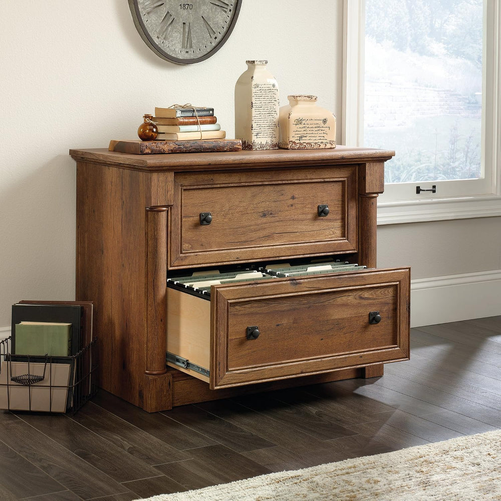 Sauder Palladia 2 Drawer File Cabinet, Lateral Filing Cabinets for Home Offic...