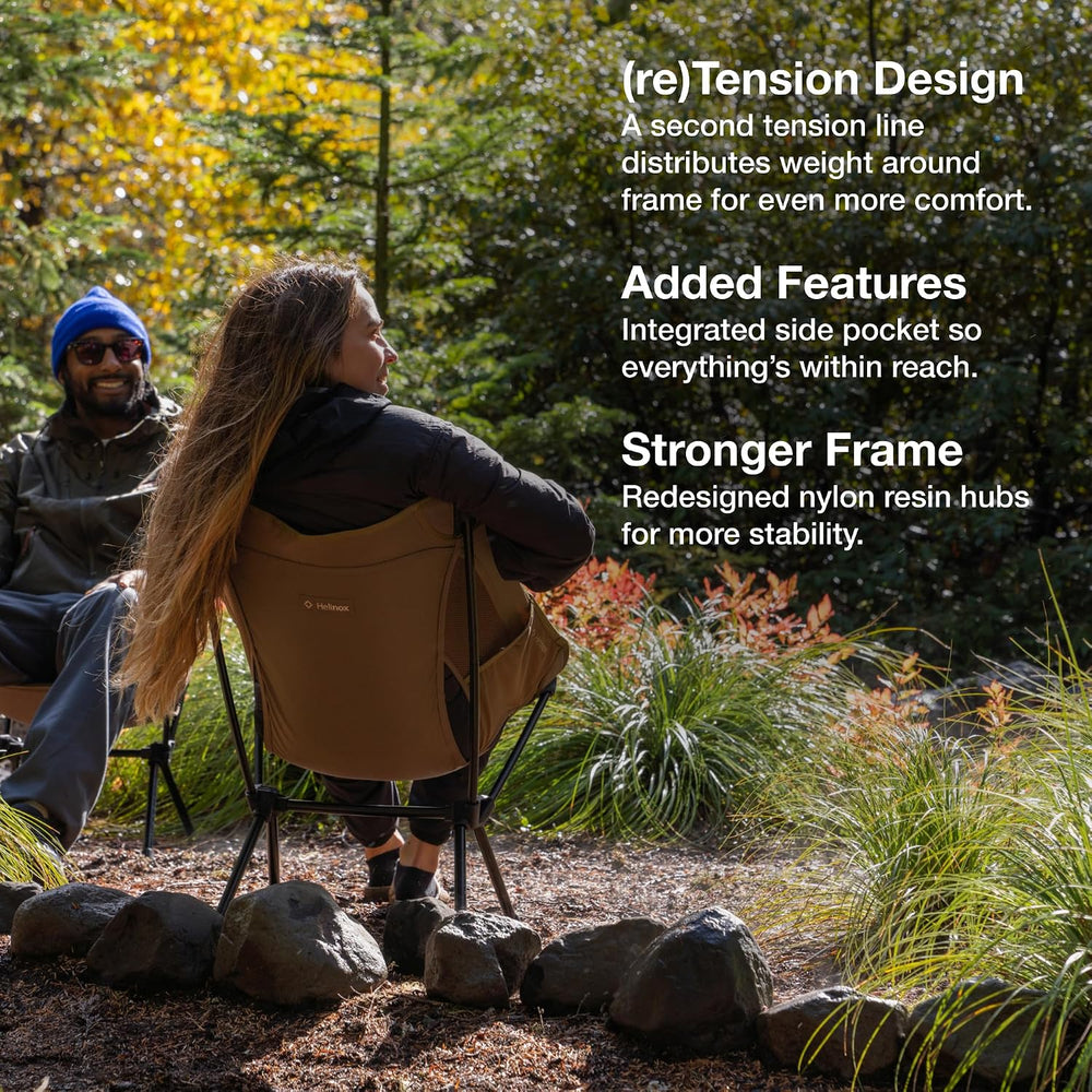Helinox Chair One (re) High-Performance Camping Chair, Lightweight Compact Co...