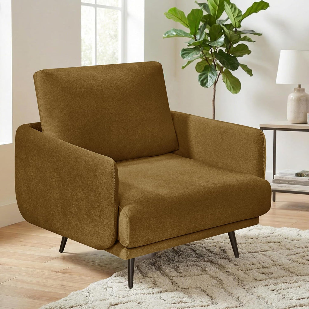 37.5” Oversized Accent Chair for Living Room, Chenille Armchair for Living Room
